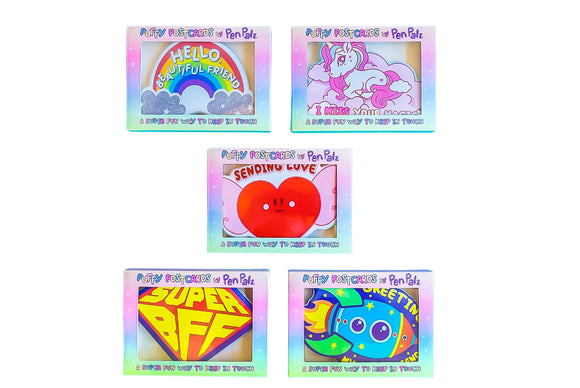 ‘Love & Friendship’ Puffy Postcard Box Set Bundle