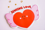 ‘Sending Love’ Puffy Stationery Bundle