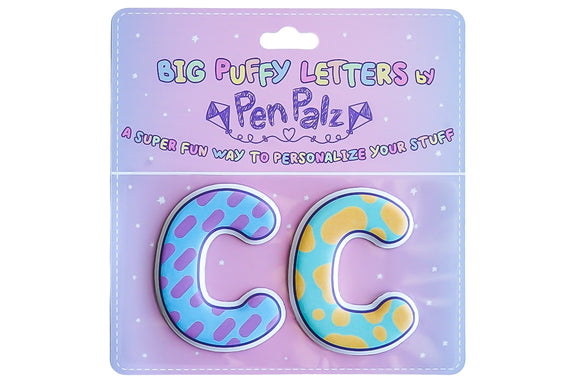 BIG PUFFY LETTER Stickers – Pen Palz